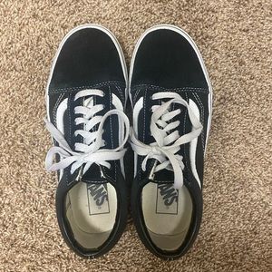 black old skool vans